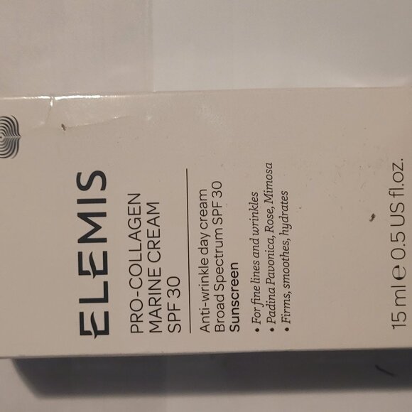 $52 New Elemis pro-collagen marine cream spf30 15ml (NEW IN BOX) exp 02/26 - Picture 1 of 1